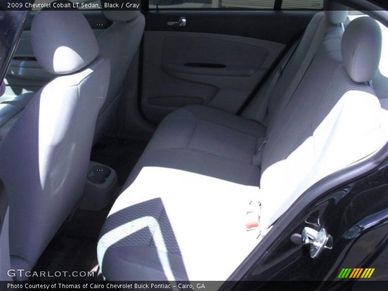 Black / Gray 2009 Chevrolet Cobalt LT Sedan