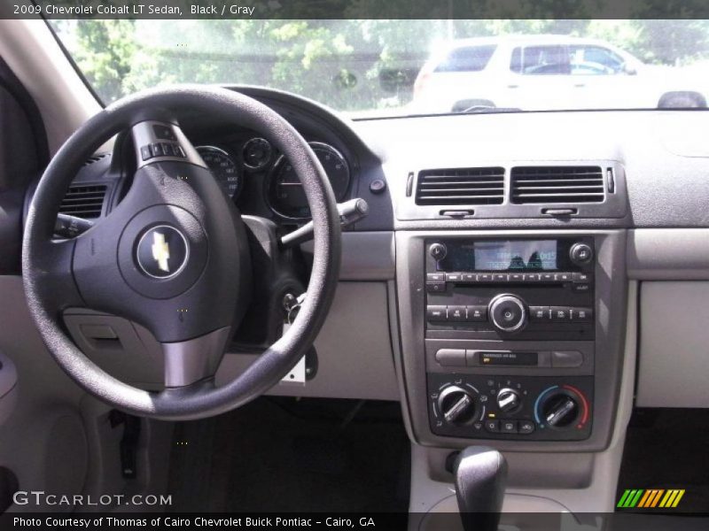 Black / Gray 2009 Chevrolet Cobalt LT Sedan