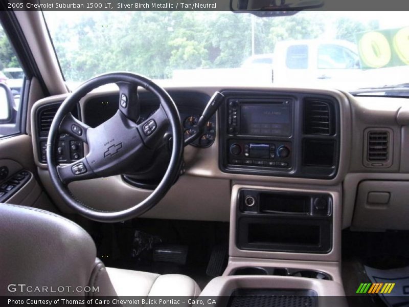 Silver Birch Metallic / Tan/Neutral 2005 Chevrolet Suburban 1500 LT