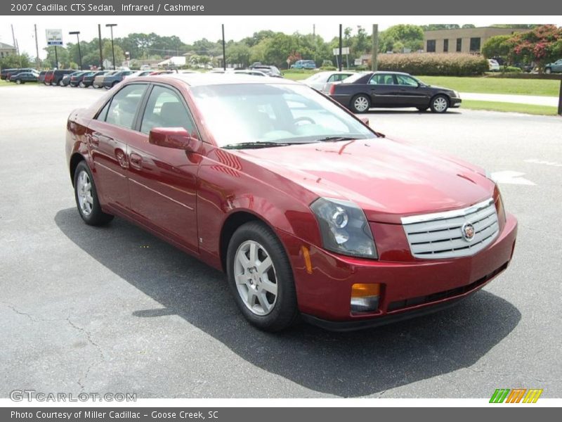 Infrared / Cashmere 2007 Cadillac CTS Sedan