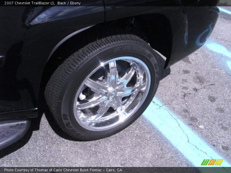 Black / Ebony 2007 Chevrolet TrailBlazer LS
