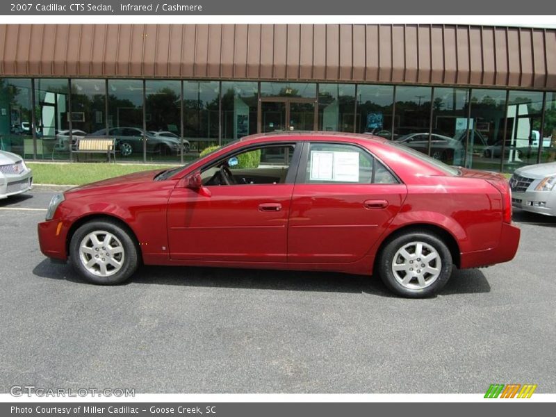 Infrared / Cashmere 2007 Cadillac CTS Sedan
