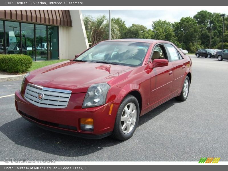 Infrared / Cashmere 2007 Cadillac CTS Sedan