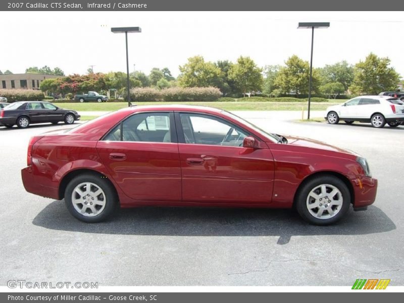 Infrared / Cashmere 2007 Cadillac CTS Sedan