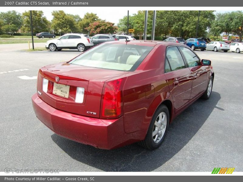 Infrared / Cashmere 2007 Cadillac CTS Sedan