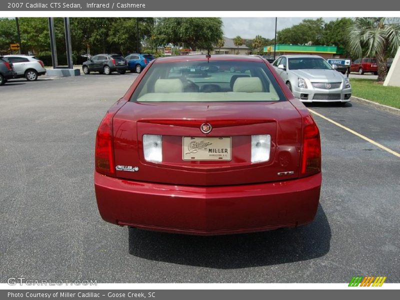 Infrared / Cashmere 2007 Cadillac CTS Sedan