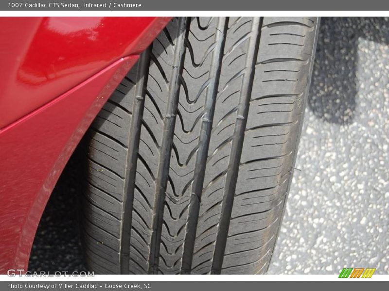 Infrared / Cashmere 2007 Cadillac CTS Sedan