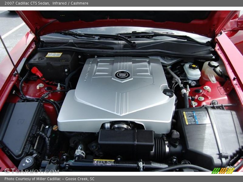Infrared / Cashmere 2007 Cadillac CTS Sedan