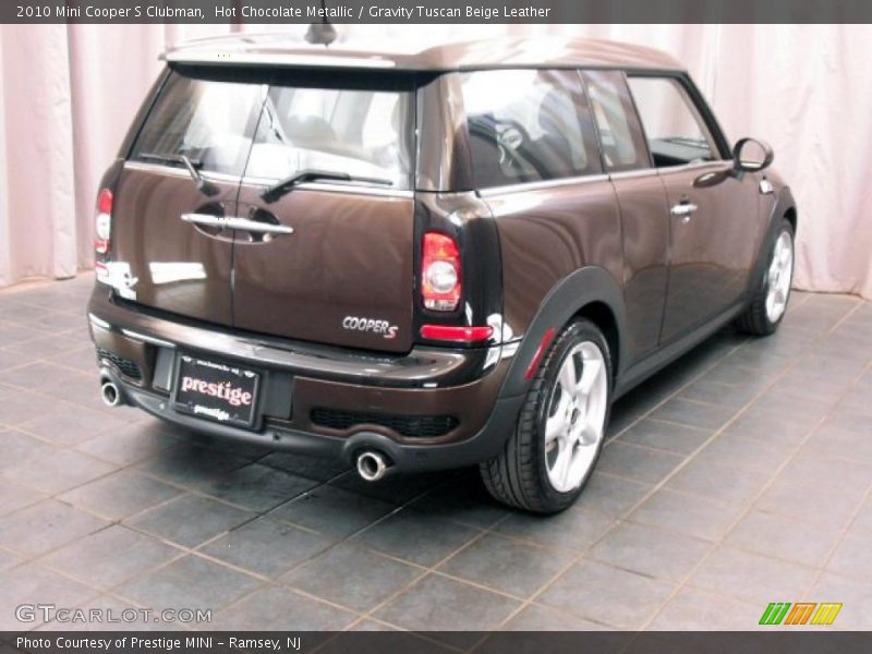 Hot Chocolate Metallic / Gravity Tuscan Beige Leather 2010 Mini Cooper S Clubman