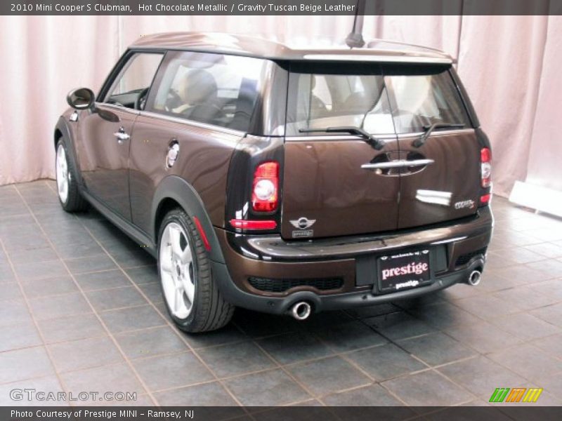 Hot Chocolate Metallic / Gravity Tuscan Beige Leather 2010 Mini Cooper S Clubman