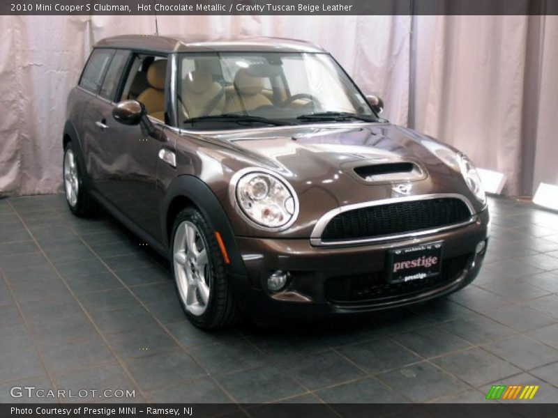 Hot Chocolate Metallic / Gravity Tuscan Beige Leather 2010 Mini Cooper S Clubman