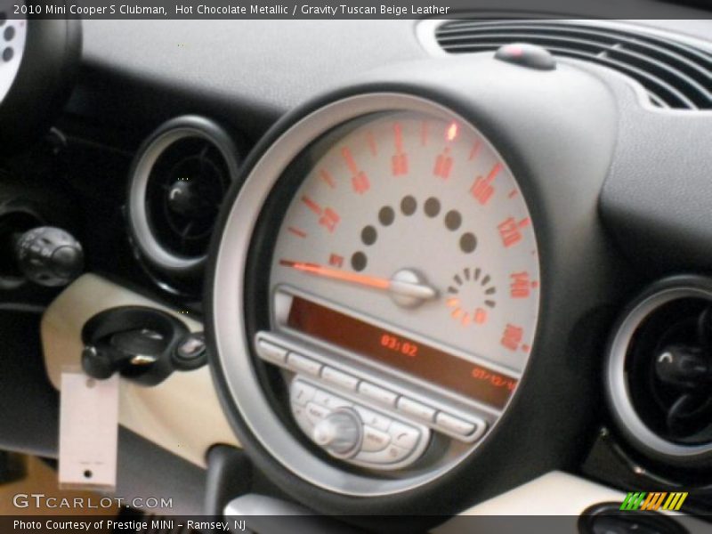 Hot Chocolate Metallic / Gravity Tuscan Beige Leather 2010 Mini Cooper S Clubman