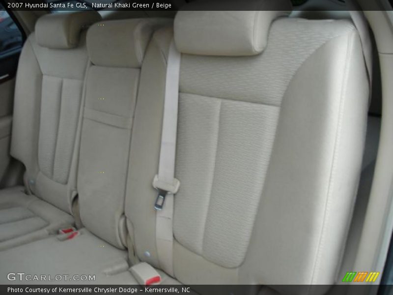 Natural Khaki Green / Beige 2007 Hyundai Santa Fe GLS