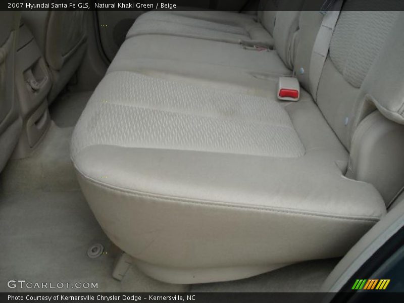 Natural Khaki Green / Beige 2007 Hyundai Santa Fe GLS