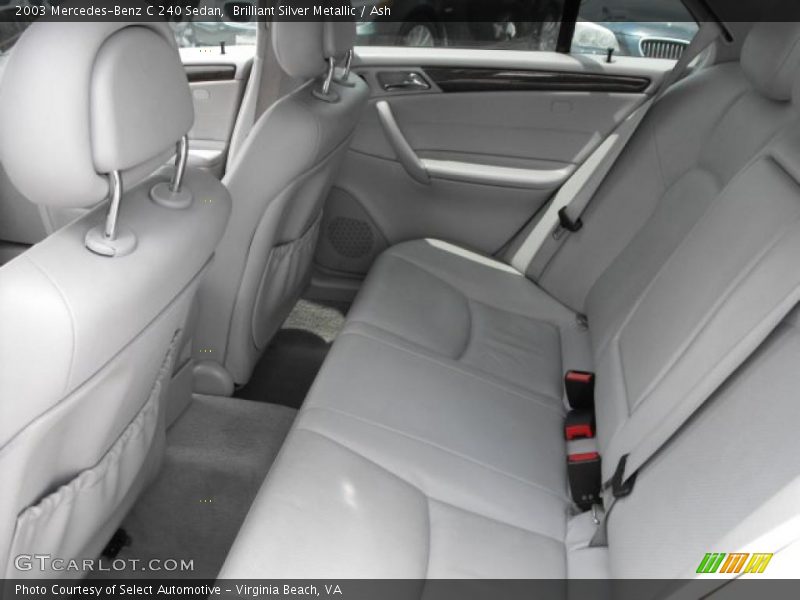 Brilliant Silver Metallic / Ash 2003 Mercedes-Benz C 240 Sedan