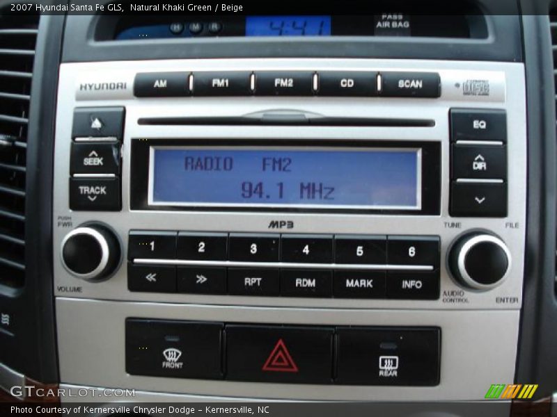Natural Khaki Green / Beige 2007 Hyundai Santa Fe GLS