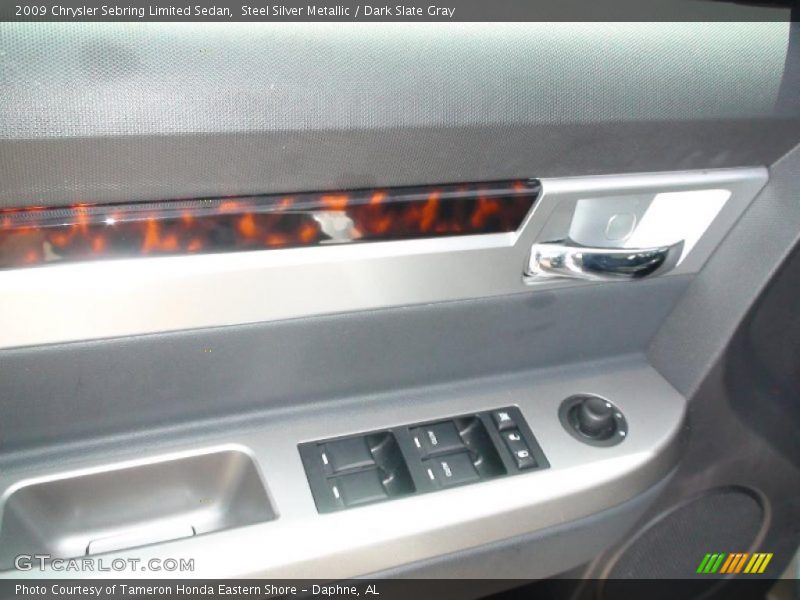 Steel Silver Metallic / Dark Slate Gray 2009 Chrysler Sebring Limited Sedan