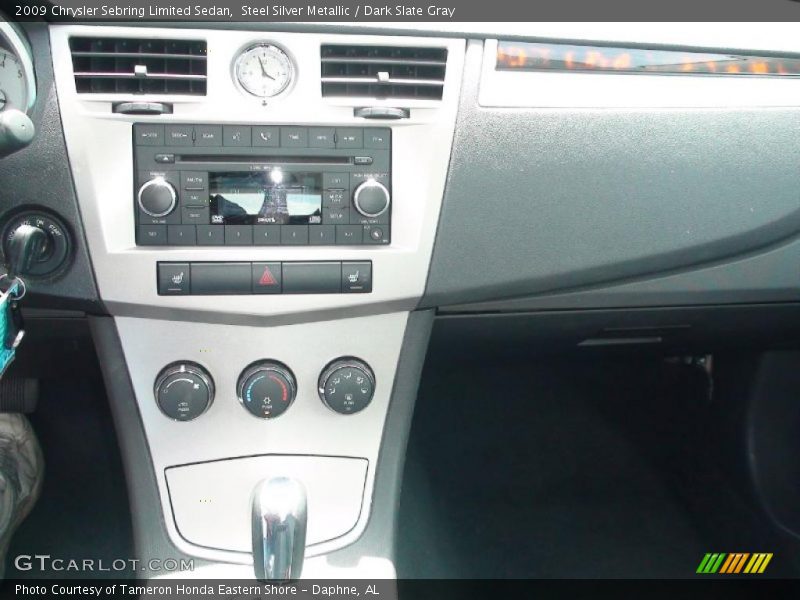 Steel Silver Metallic / Dark Slate Gray 2009 Chrysler Sebring Limited Sedan