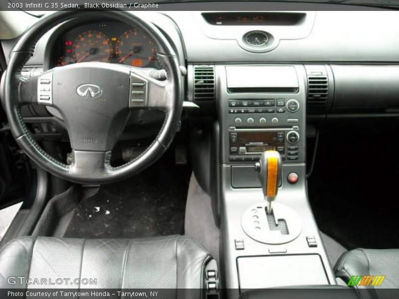 Black Obsidian / Graphite 2003 Infiniti G 35 Sedan