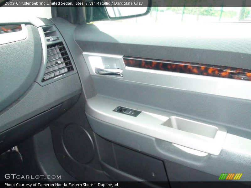 Steel Silver Metallic / Dark Slate Gray 2009 Chrysler Sebring Limited Sedan