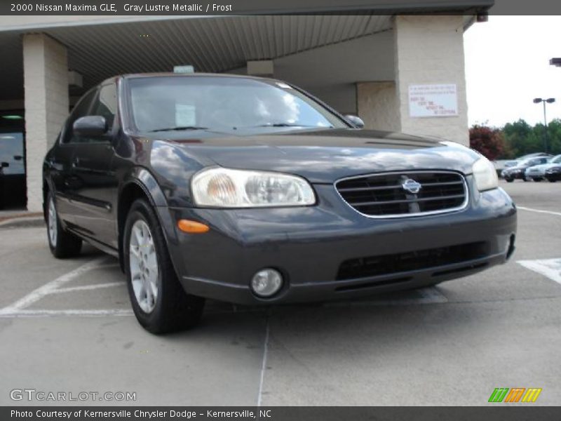 Gray Lustre Metallic / Frost 2000 Nissan Maxima GLE