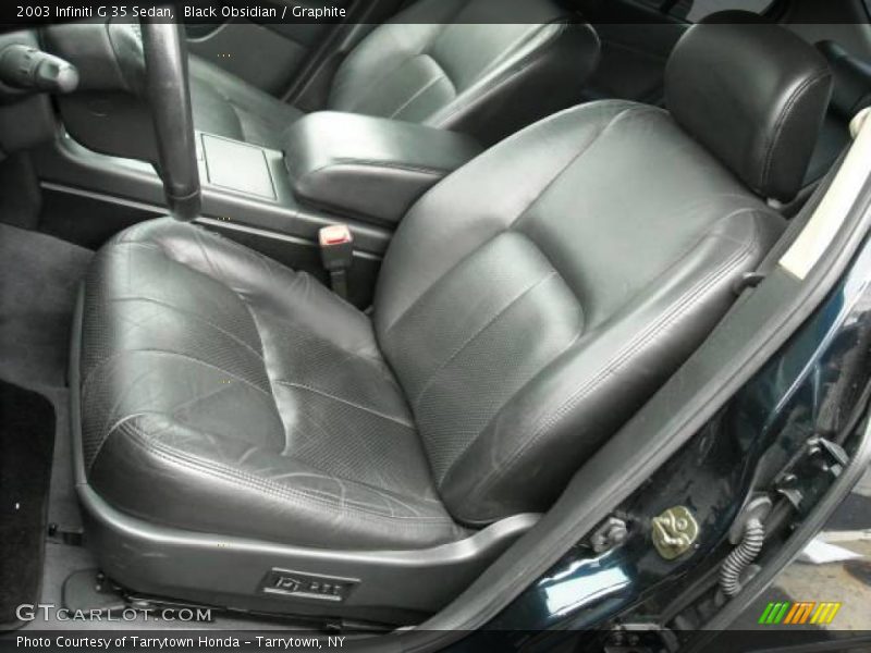 Black Obsidian / Graphite 2003 Infiniti G 35 Sedan