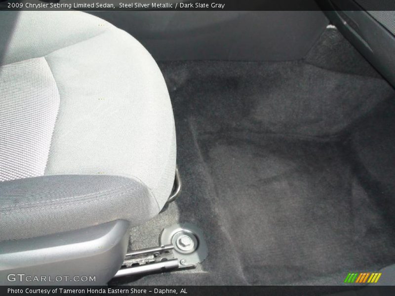 Steel Silver Metallic / Dark Slate Gray 2009 Chrysler Sebring Limited Sedan