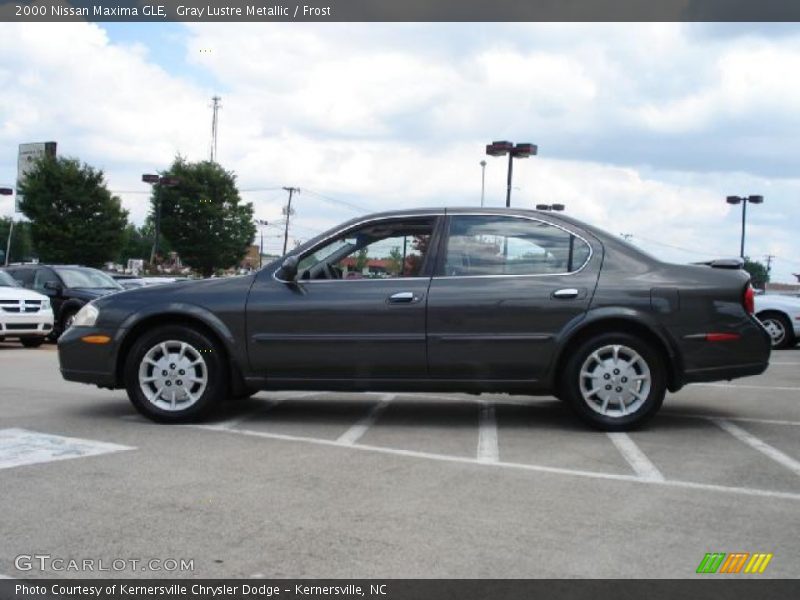 Gray Lustre Metallic / Frost 2000 Nissan Maxima GLE
