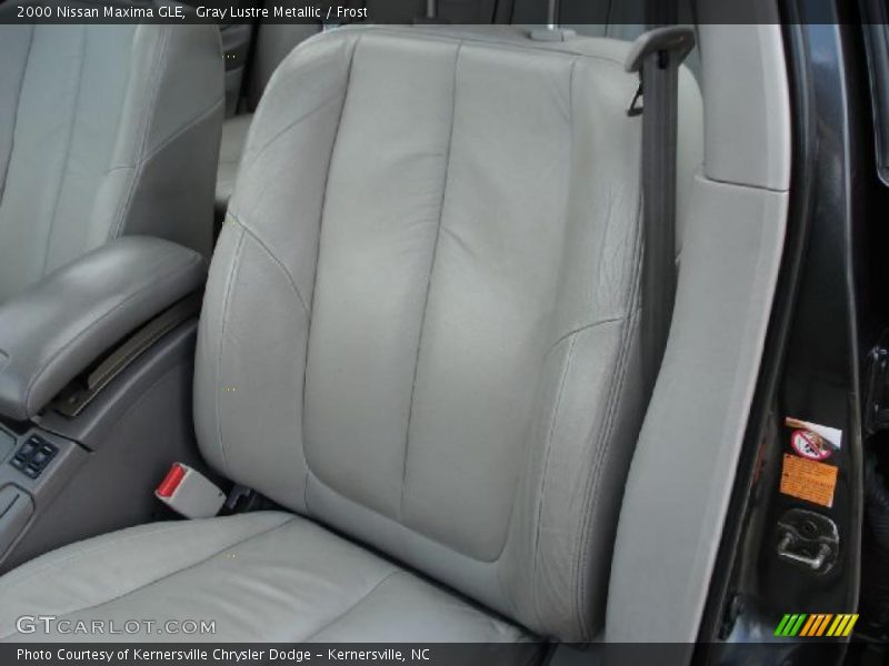 Gray Lustre Metallic / Frost 2000 Nissan Maxima GLE