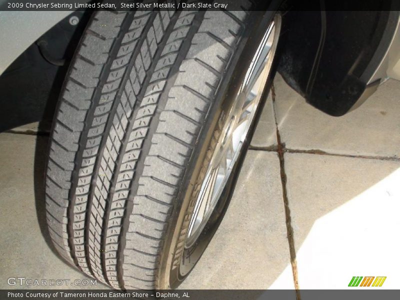 Steel Silver Metallic / Dark Slate Gray 2009 Chrysler Sebring Limited Sedan