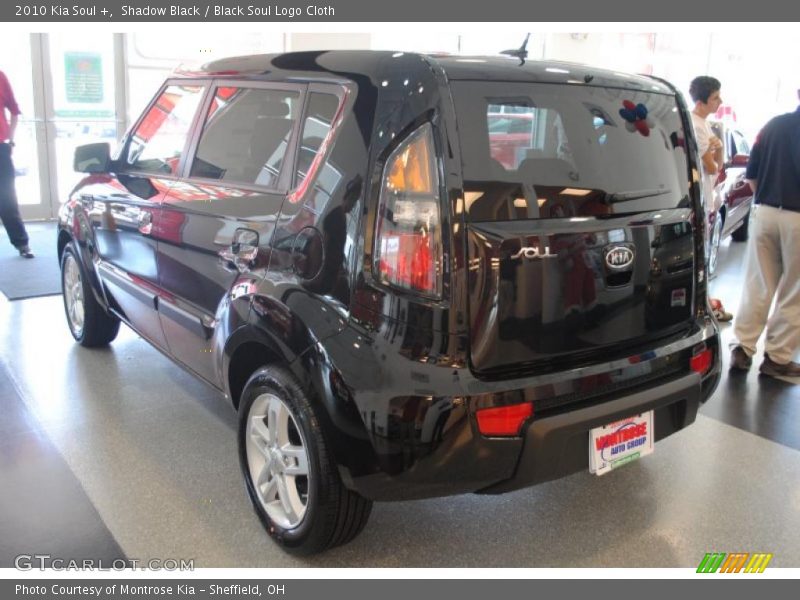 Shadow Black / Black Soul Logo Cloth 2010 Kia Soul +