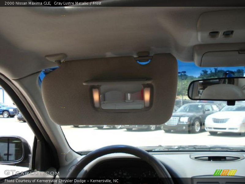 Gray Lustre Metallic / Frost 2000 Nissan Maxima GLE
