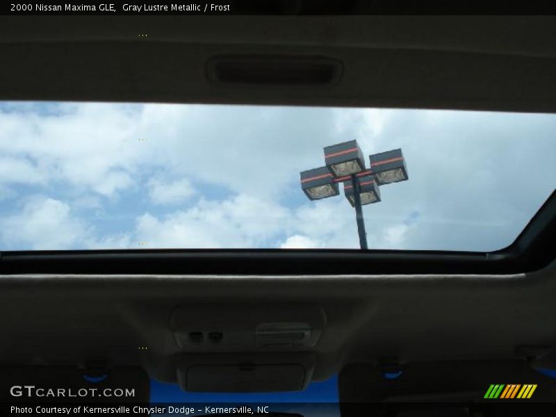 Gray Lustre Metallic / Frost 2000 Nissan Maxima GLE