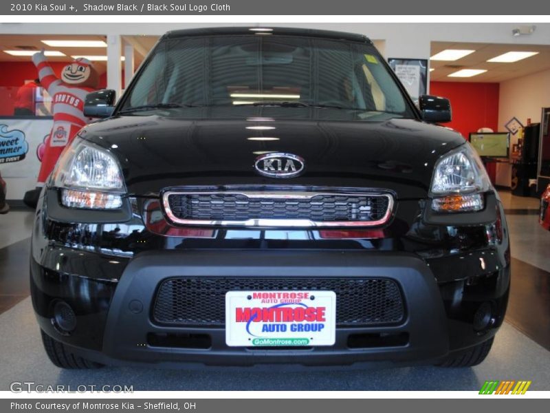 Shadow Black / Black Soul Logo Cloth 2010 Kia Soul +