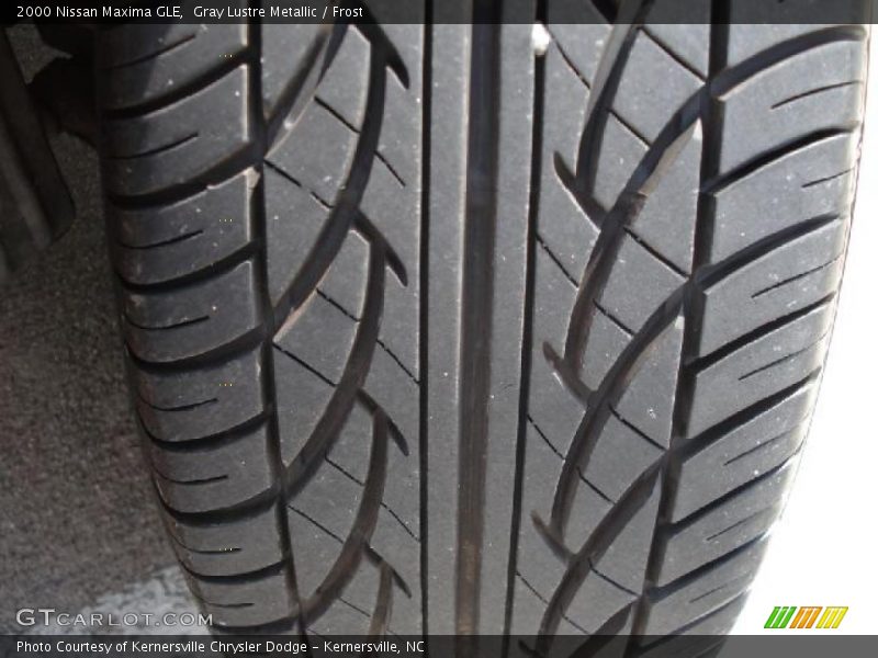 Gray Lustre Metallic / Frost 2000 Nissan Maxima GLE