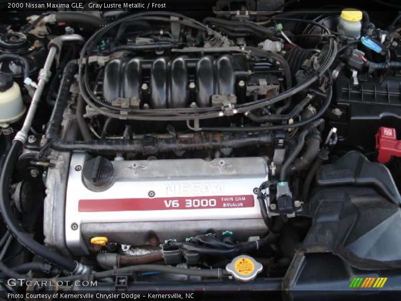 Gray Lustre Metallic / Frost 2000 Nissan Maxima GLE