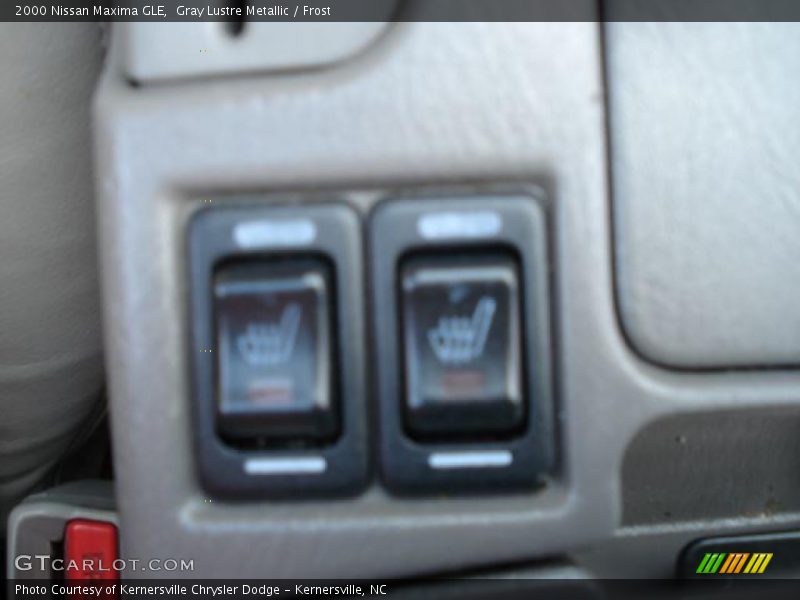 Gray Lustre Metallic / Frost 2000 Nissan Maxima GLE