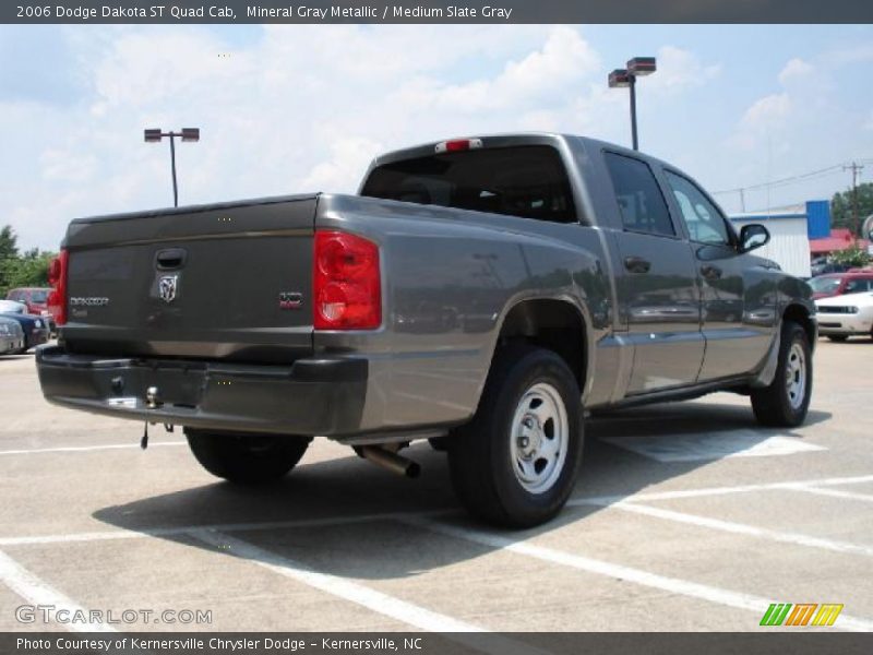 Mineral Gray Metallic / Medium Slate Gray 2006 Dodge Dakota ST Quad Cab