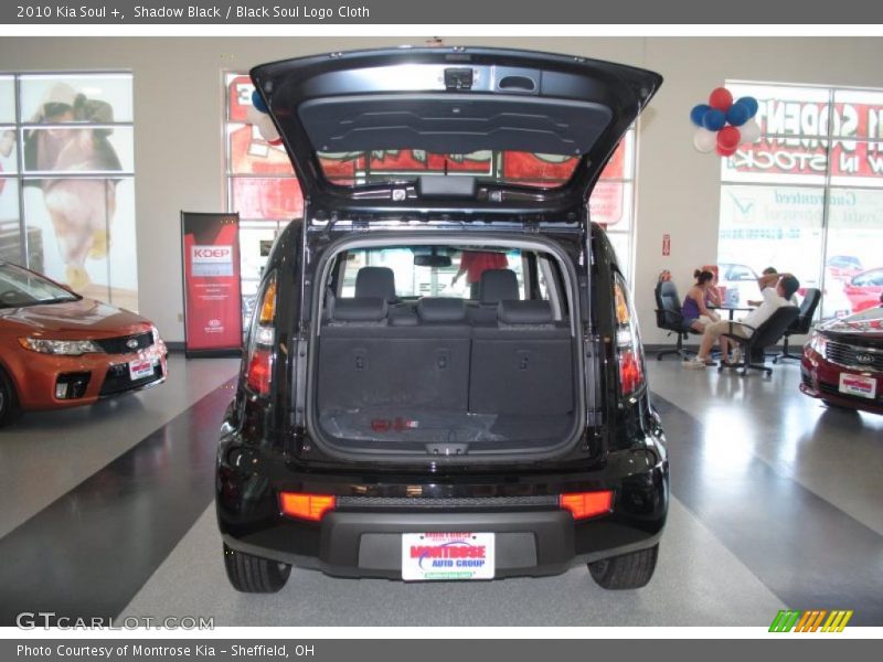 Shadow Black / Black Soul Logo Cloth 2010 Kia Soul +