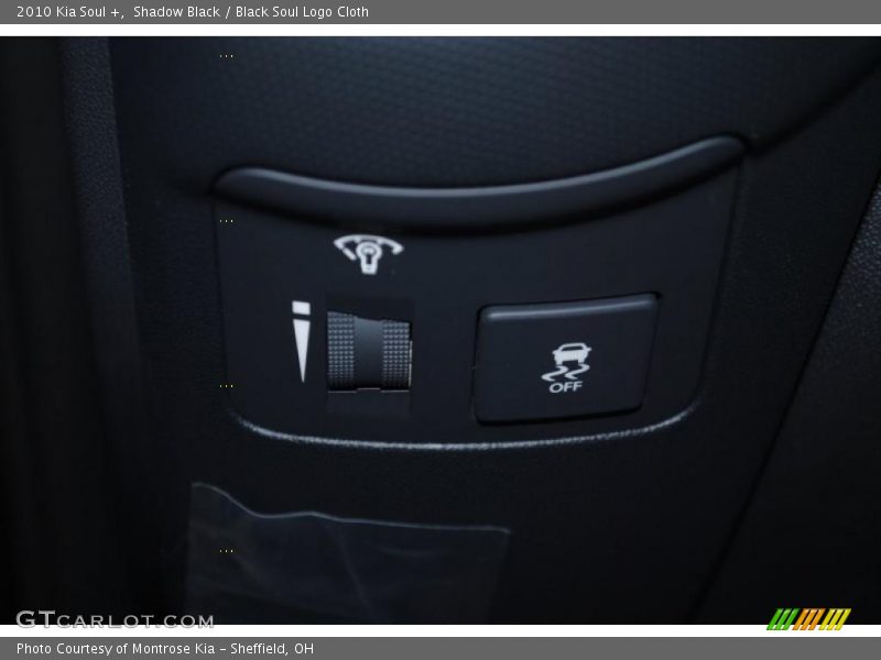 Shadow Black / Black Soul Logo Cloth 2010 Kia Soul +