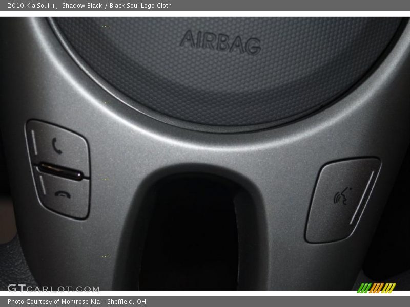 Shadow Black / Black Soul Logo Cloth 2010 Kia Soul +