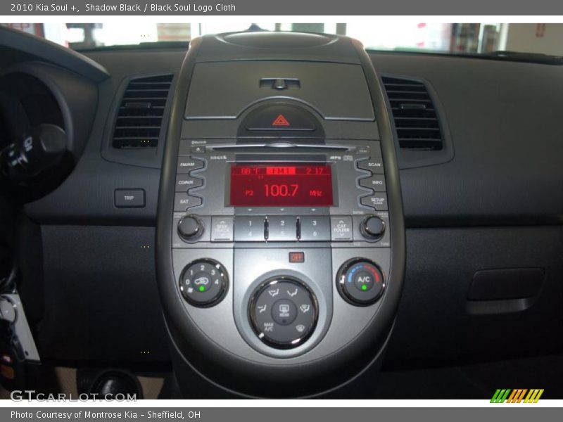 Shadow Black / Black Soul Logo Cloth 2010 Kia Soul +