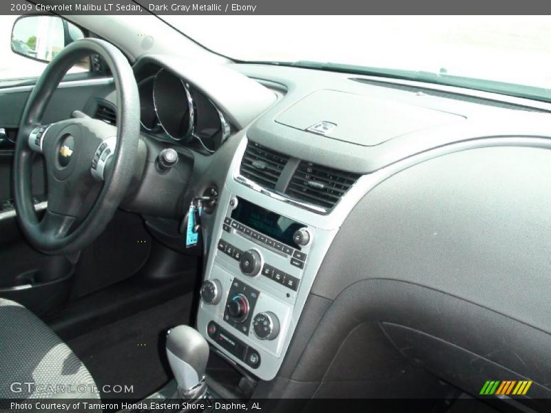 Dark Gray Metallic / Ebony 2009 Chevrolet Malibu LT Sedan