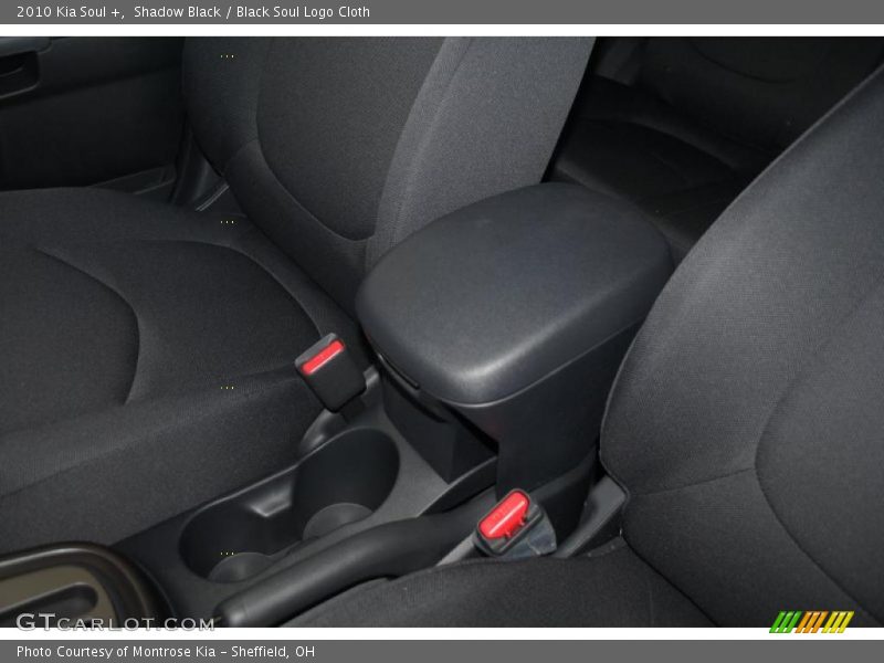Shadow Black / Black Soul Logo Cloth 2010 Kia Soul +