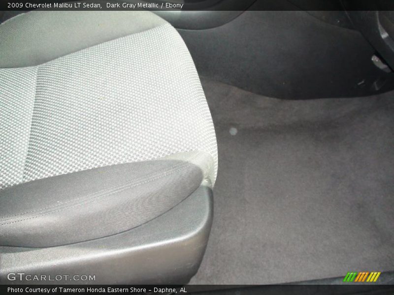 Dark Gray Metallic / Ebony 2009 Chevrolet Malibu LT Sedan
