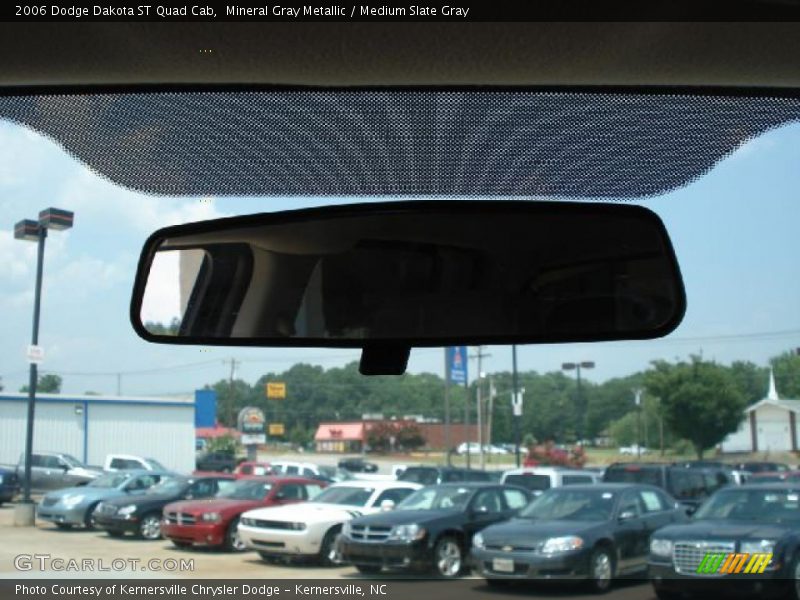 Mineral Gray Metallic / Medium Slate Gray 2006 Dodge Dakota ST Quad Cab