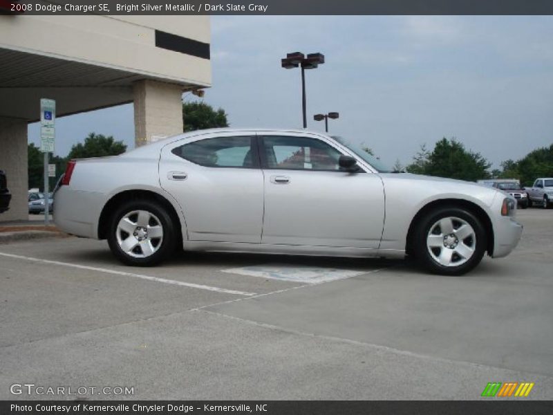 Bright Silver Metallic / Dark Slate Gray 2008 Dodge Charger SE