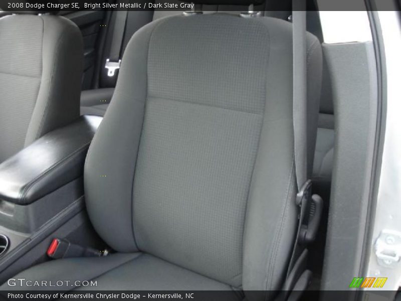 Bright Silver Metallic / Dark Slate Gray 2008 Dodge Charger SE