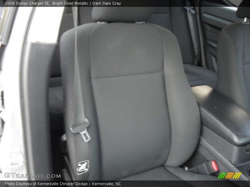 Bright Silver Metallic / Dark Slate Gray 2008 Dodge Charger SE