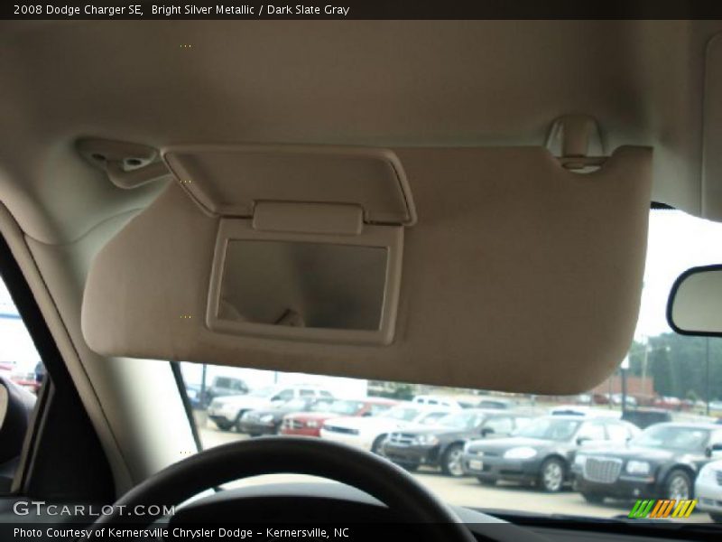 Bright Silver Metallic / Dark Slate Gray 2008 Dodge Charger SE